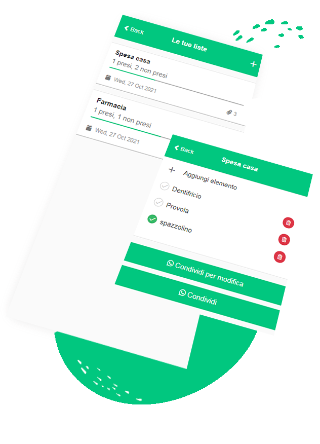L'app Spesy per la lista della spesa condivisa
